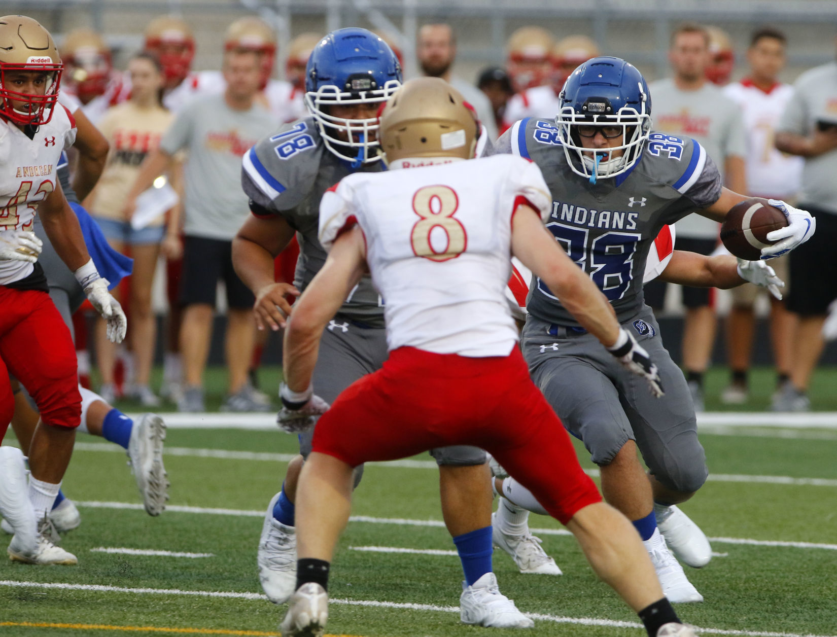 Gallery: Andrean at Lake Central football scrimmage